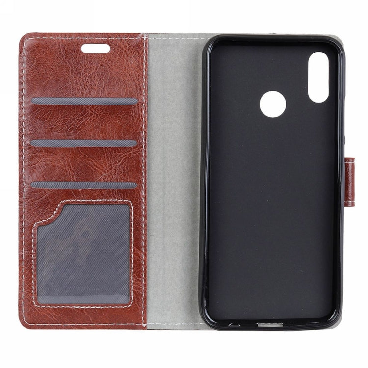 Vintage Crazy Horse Texture Horizontal Flip Leather Case For Xiaomi Mi Play, with Wallet & Holder & Card Slots & Photo Frame