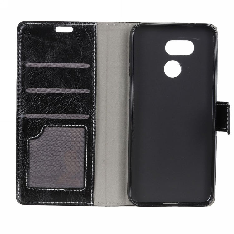 Retro Crazy Horse Texture Horizontal Flip Leather Case for HTC Desire 12S, with Wallet & Holder & Card Slots & Photo Frame