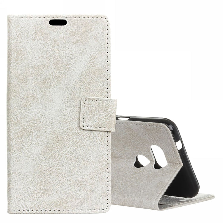 Retro Crazy Horse Texture Horizontal Flip Leather Case for HTC Desire 12S, with Wallet & Holder & Card Slots & Photo Frame