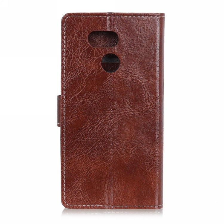 Retro Crazy Horse Texture Horizontal Flip Leather Case for HTC Desire 12S, with Wallet & Holder & Card Slots & Photo Frame