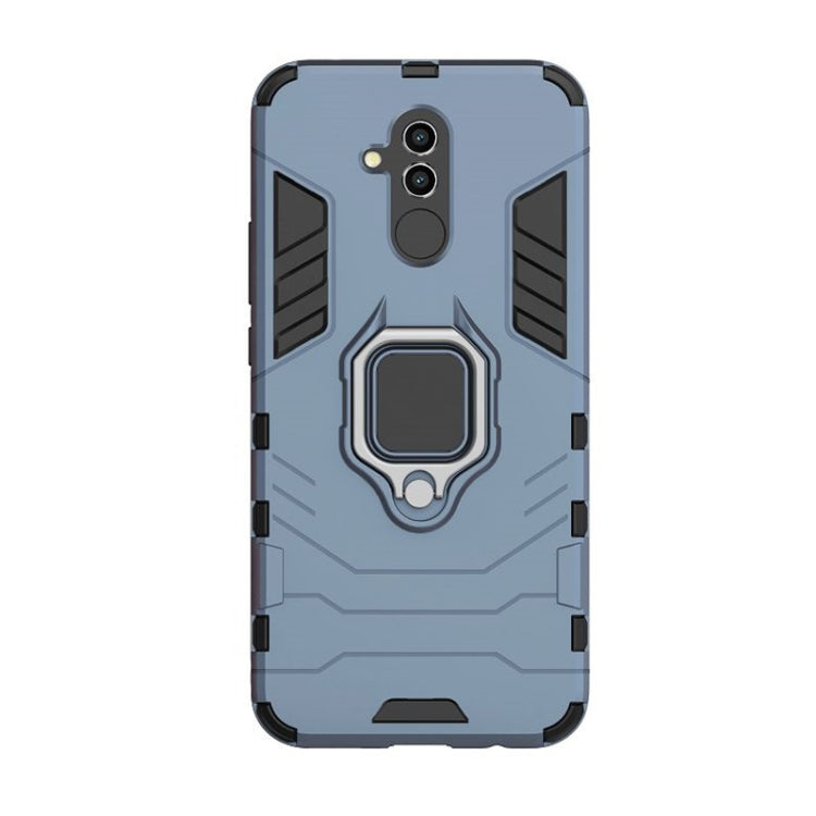 Shockproof PC + TPU Protective Case for Huawei Mate 20 Lite, with Magnetic Ring Holder