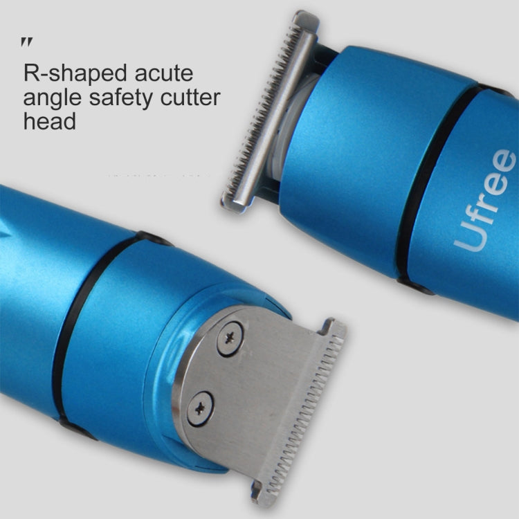 Ufree U-117 5 in 1 Multi-Function Stylist Hair Clipper Nose Hair Trimmer Haircut Shaver ((EU Plug)