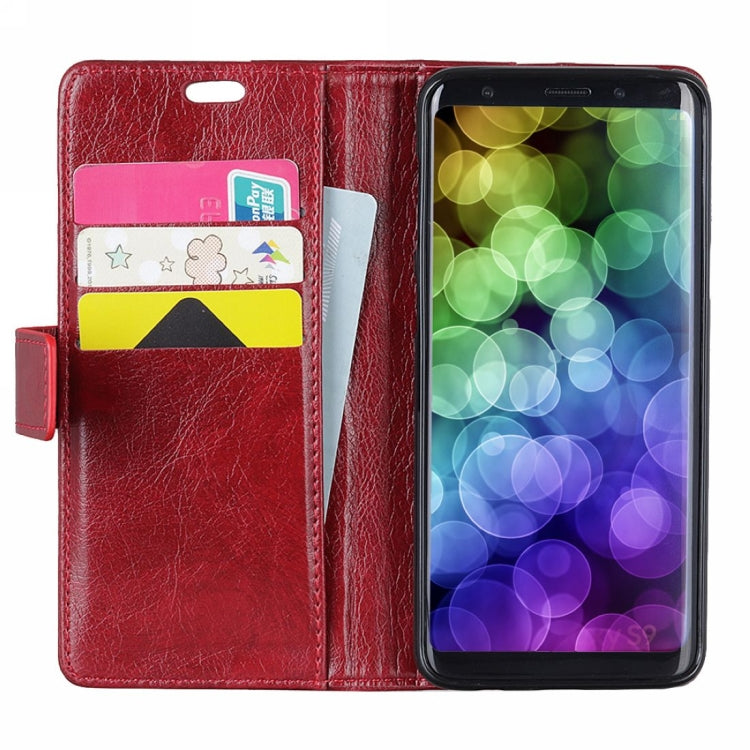 Copper Buckle Nappa Texture Horizontal Flip Leather Case for Motorola MOTO P40, with Holder & Card Slots & Wallet