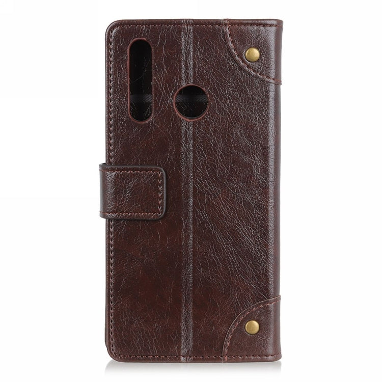 Copper Buckle Nappa Texture Horizontal Flip Leather Case for Huawei P30 Lite, with Holder & Card Slots & Wallet