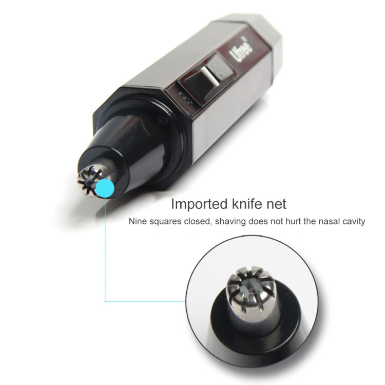 Ufree U-238 2 in 1 Multi-Function Electrical Nose Hair Trimmer (EU Plug)
