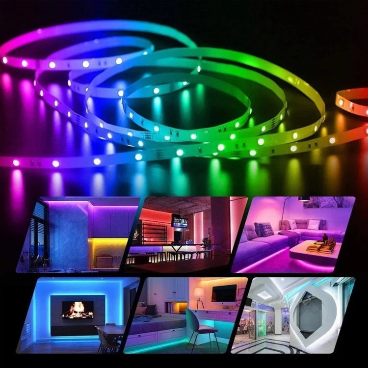 YWXLight 5m SMD 5050 90 LEDs Smart RGB Light Strip with WIFI Controller, AC 110-240V