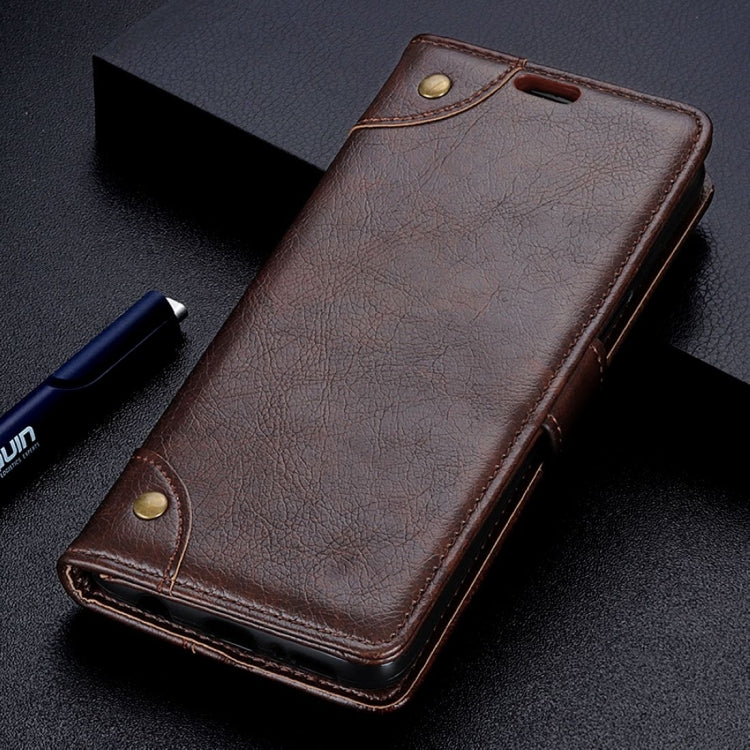 Copper Buckle Nappa Texture Horizontal Flip Leather Case for Xiaomi Mi Play, with Holder & Card Slots & Wallet