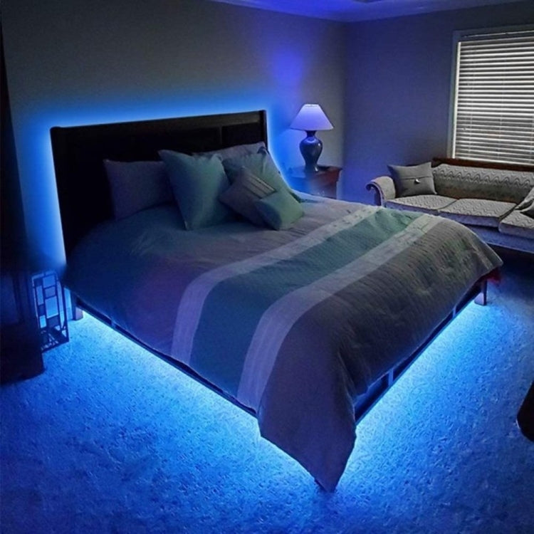 YWXLight 2m DIY Interior Decoration TV Backlight USB LED Strip Light with 24-keys Remote Control, DC 5V