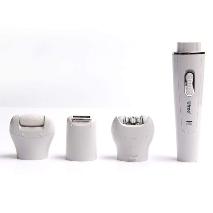 Ufree U-311 5 in 1 Beauty Tools Kit Cleansing Instrument Electric Plucking Device Shaving Knife Scrub Dead Skin Machine, (EU Pulg)