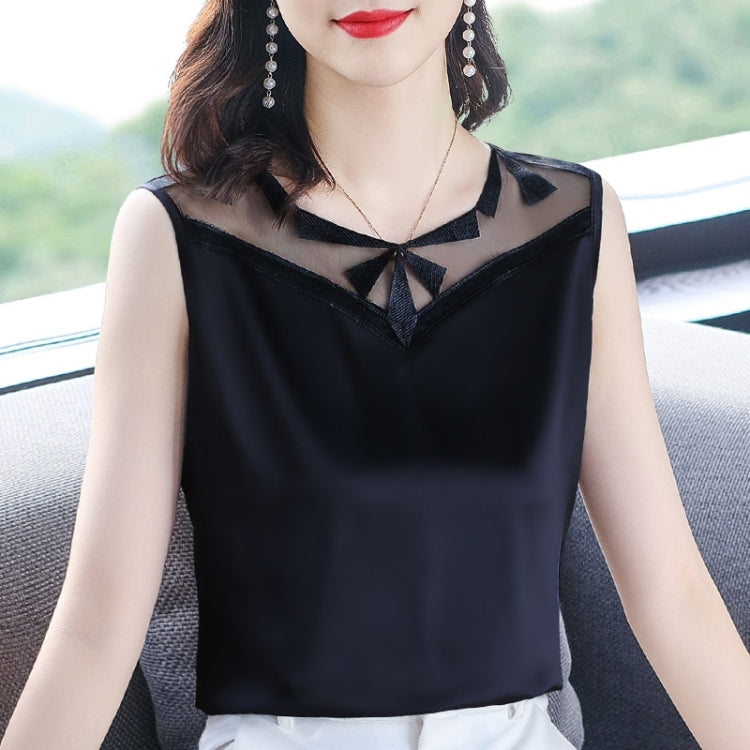 Ladies Summer Splicing Sleeveless Camisole Vest