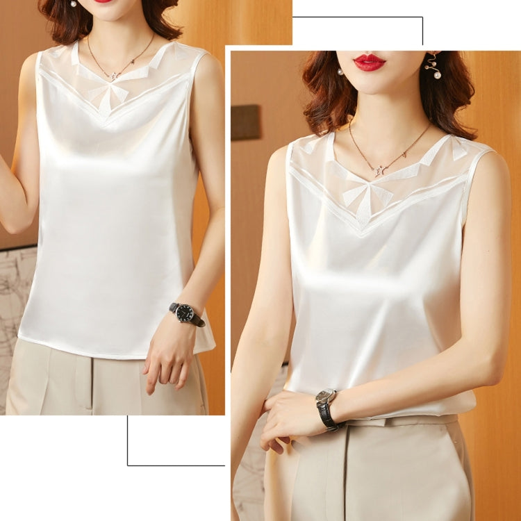 Ladies Summer Splicing Sleeveless Camisole Vest