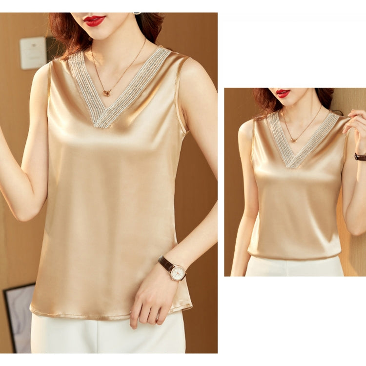 Ladies Summer V-neck Sleeveless Camisole Vest