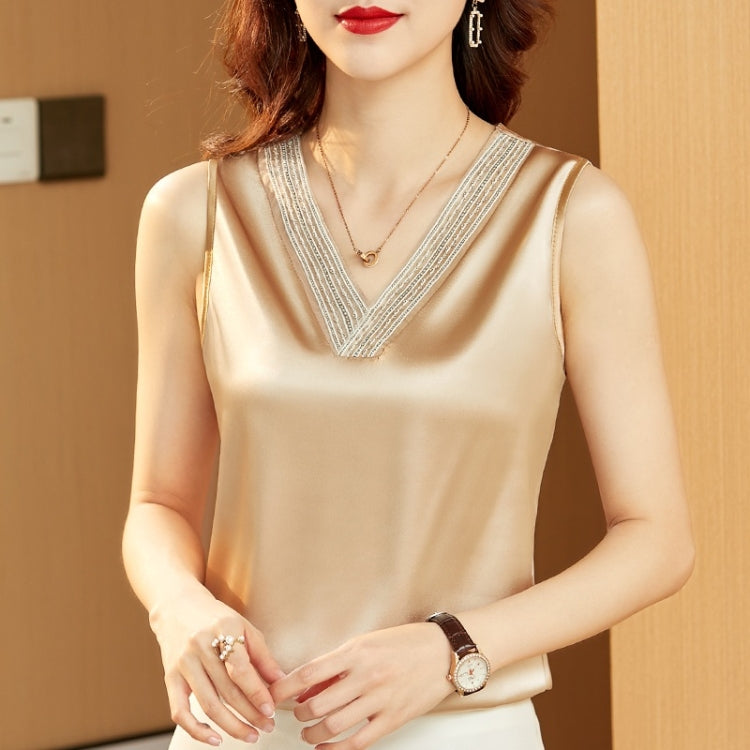 Ladies Summer V-neck Sleeveless Camisole Vest