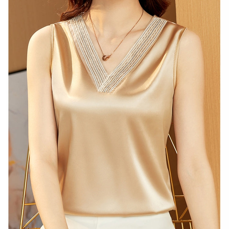 Ladies Summer V-neck Sleeveless Camisole Vest
