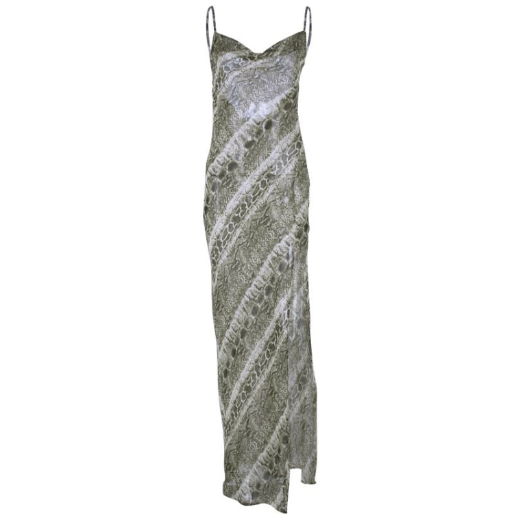 Sexy Sling Chiffon Split Dress