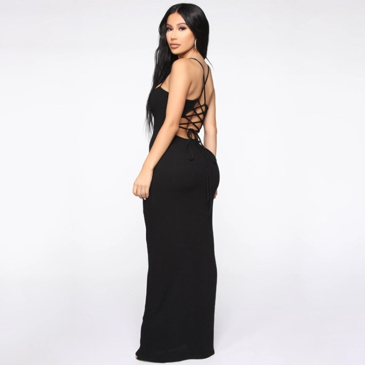 Ladies Sexy Halter Bandage Dress