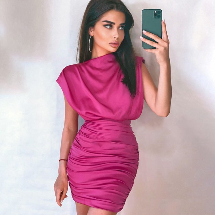 Ladies Fashion Temperament Sleeveless Hip Skirt