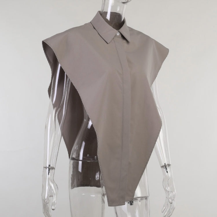 Ladies Sexy Show Shoulder Loose Shirt Vest