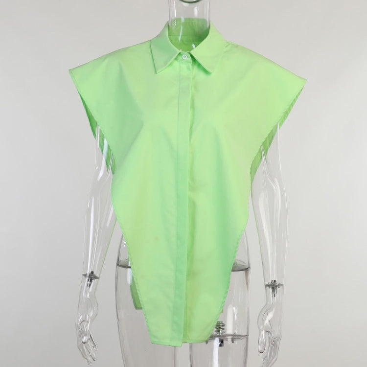 Ladies Sexy Show Shoulder Loose Shirt Vest