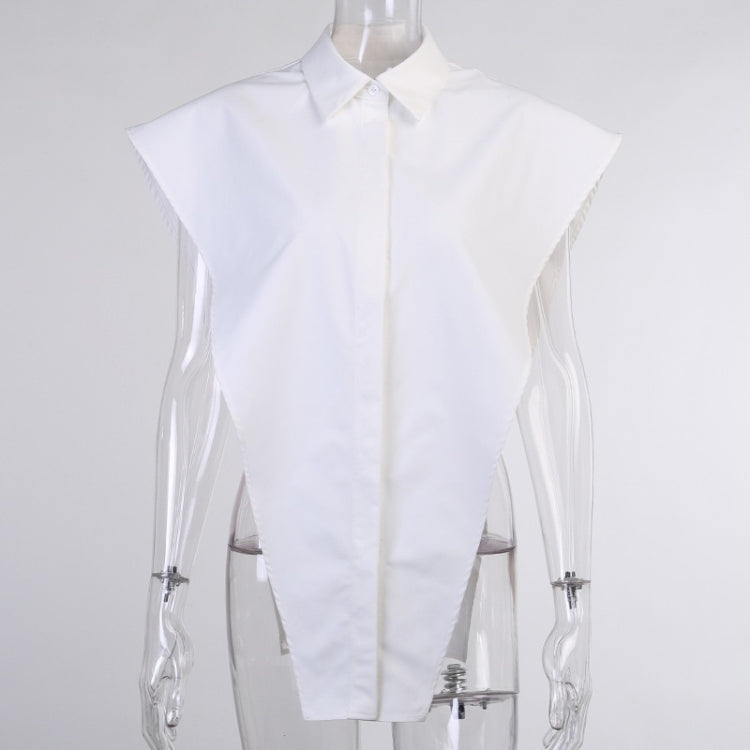 Ladies Sexy Show Shoulder Loose Shirt Vest