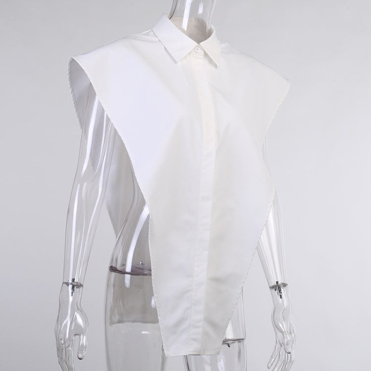 Ladies Sexy Show Shoulder Loose Shirt Vest