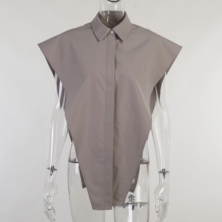 Ladies Sexy Show Shoulder Loose Shirt Vest