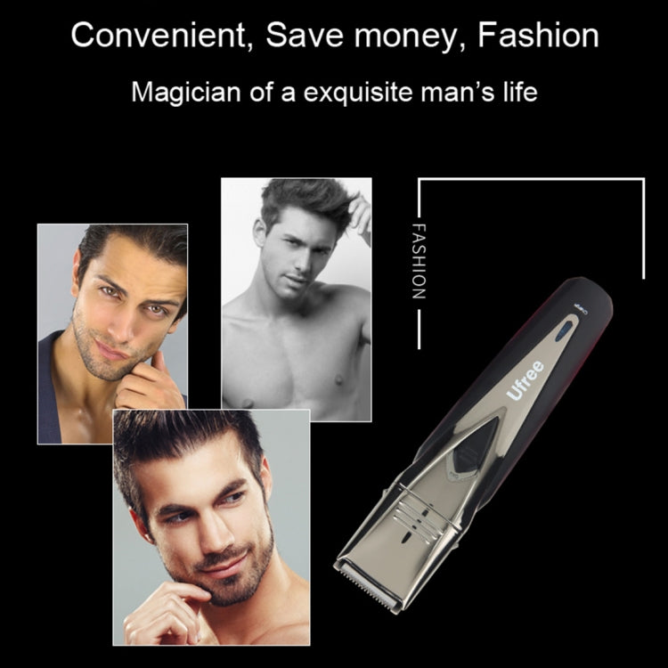 Ufree UF-6168 7 in 1 Grooming Kit Multi-Function Stylist Hair Clipper Nose Hair Trimmer Haircut Shaver ((EU Plug)