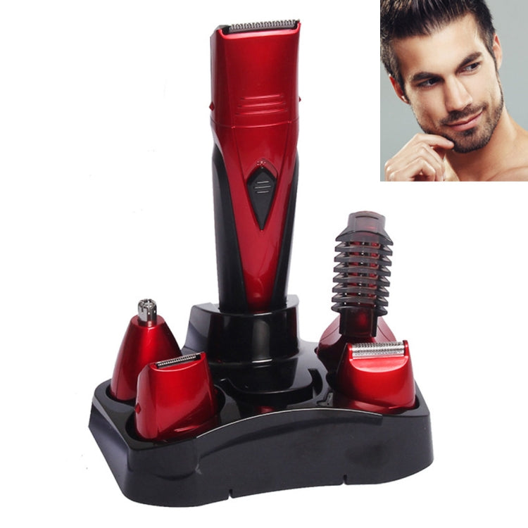 Ufree UF-6168 7 in 1 Grooming Kit Multi-Function Stylist Hair Clipper Nose Hair Trimmer Haircut Shaver ((EU Plug)