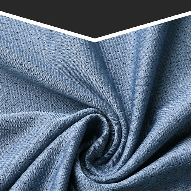 Summer Solid Color Casual Polo Shirt Ice Silk Short-sleeved T-shirt For Middle-aged And Elderly Men