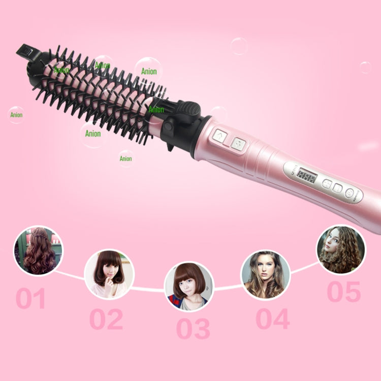 Ufree U-561 110-240V Automatic Rotating Hair Comb Curls and Straight Hair Comb Hairdressing Tools, EU Plug