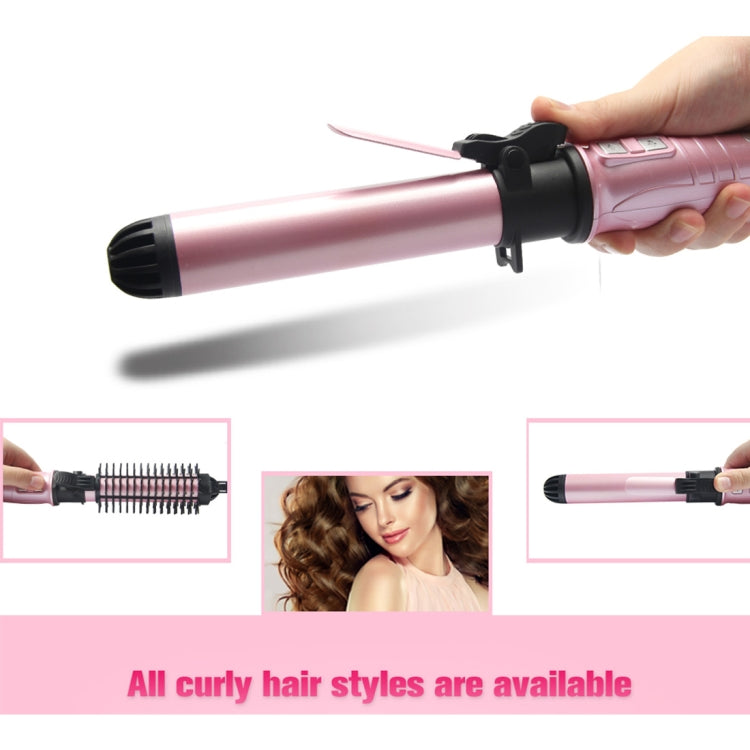 Ufree U-561 110-240V Automatic Rotating Hair Comb Curls and Straight Hair Comb Hairdressing Tools, EU Plug