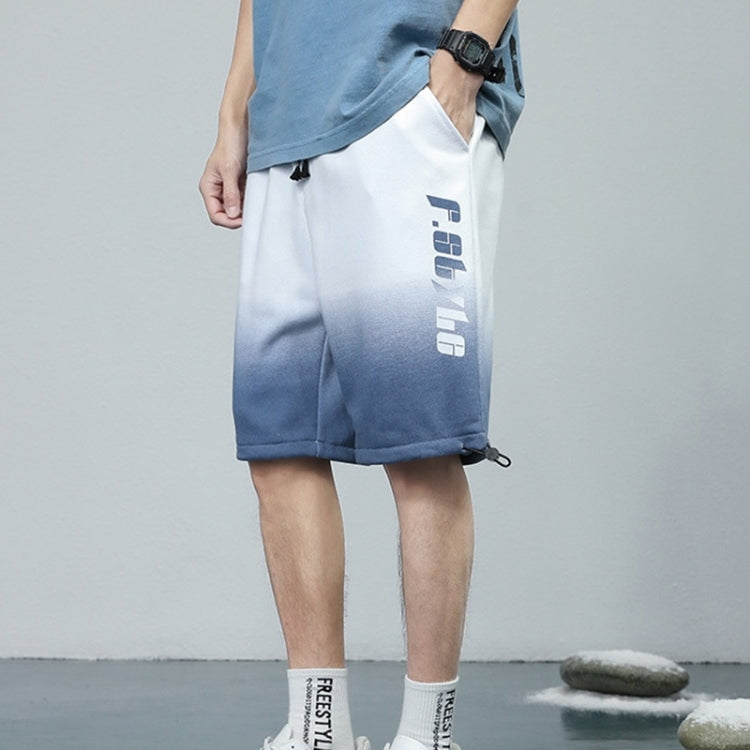 Summer Thin Gradient Loose Casual Sports Shorts for Men