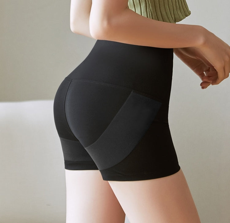 Women High-waisted Abdomen And Hip Three-point Leggings