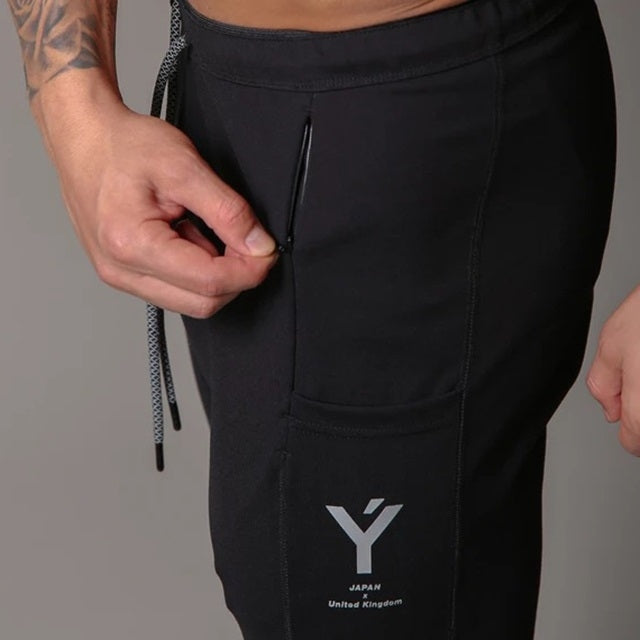 LYFT Stretch Slim Sports Trousers Sweatpants For Men