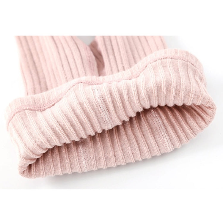 Autumn annd Winter Girls Vertical Stripe Bowknot Pantyhose Baby Leggings