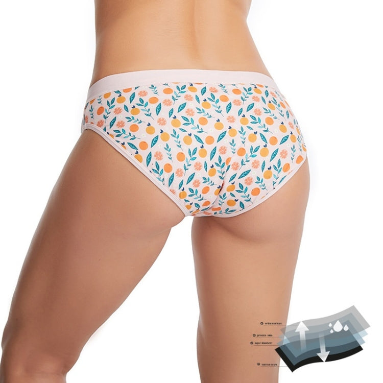 Antibacterial Second Suction Breathable Four-layer Leakproof Physiological Underwear For Women