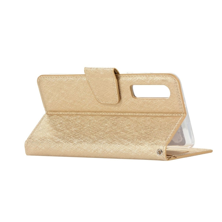 Silk Texture Horizontal Flip Leather Case for Huawei P30, with Holder & Card slots & Wallet & Photo Frame