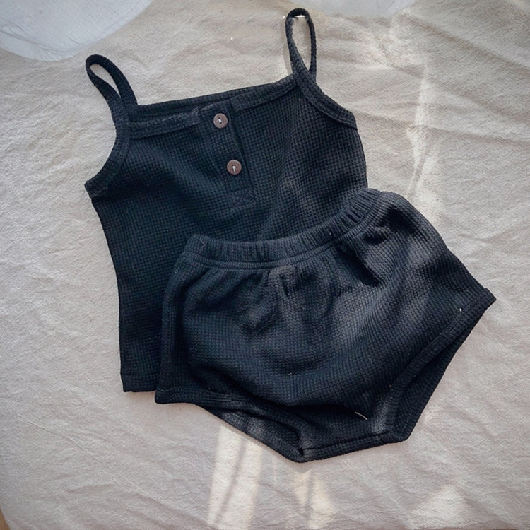 Baby Camisole Triangle Shorts Homewear Two-piece Suit