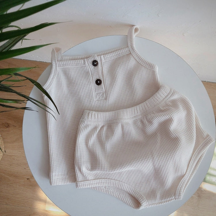 Baby Camisole Triangle Shorts Homewear Two-piece Suit
