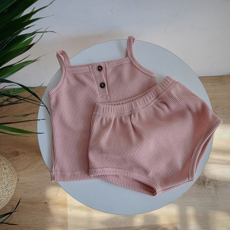 Baby Camisole Triangle Shorts Homewear Two-piece Suit