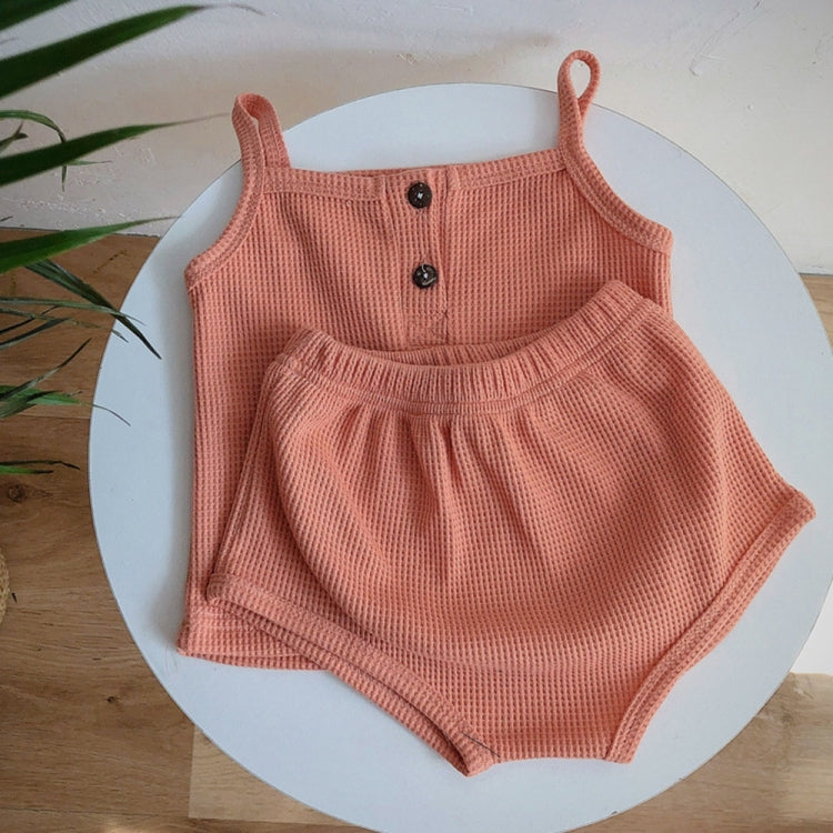 Baby Camisole Triangle Shorts Homewear Two-piece Suit