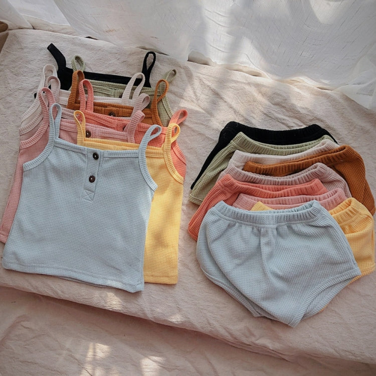 Baby Camisole Triangle Shorts Homewear Two-piece Suit