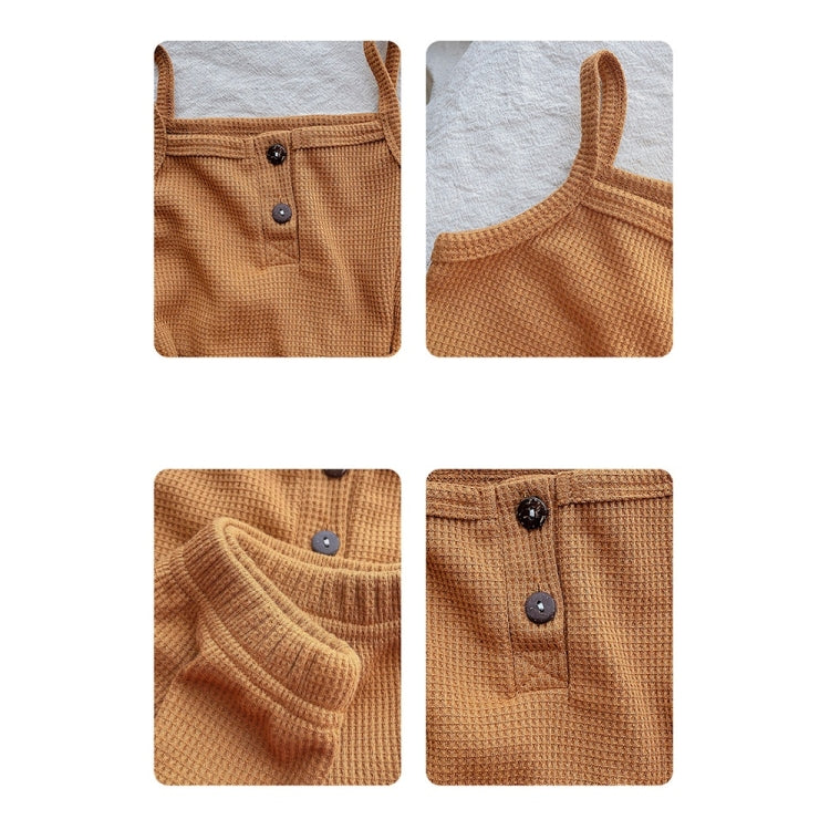 Baby Camisole Triangle Shorts Homewear Two-piece Suit