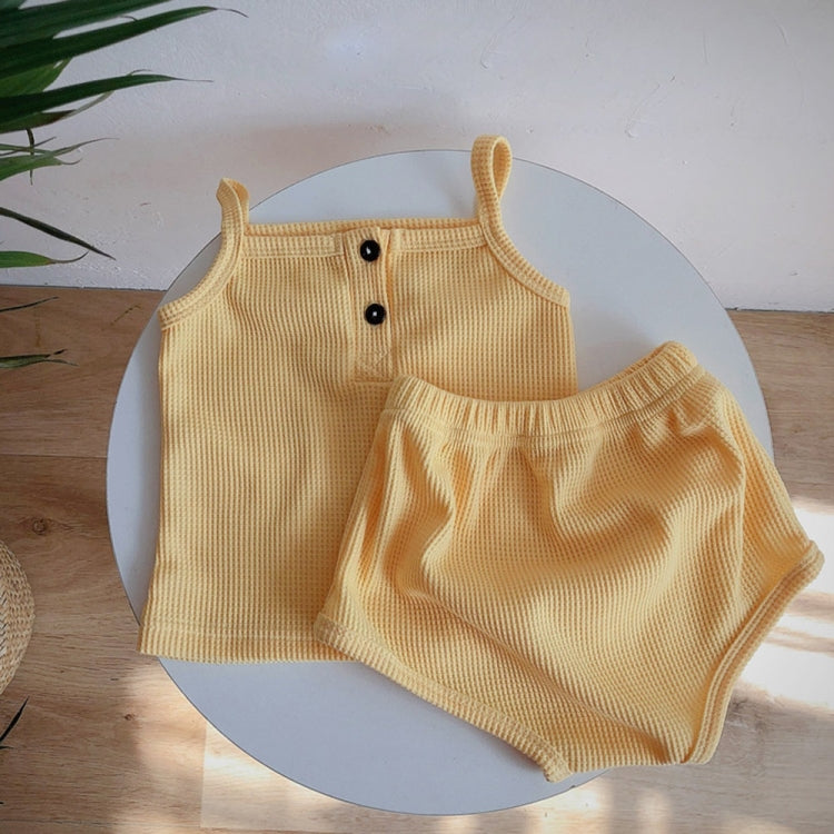 Baby Camisole Triangle Shorts Homewear Two-piece Suit