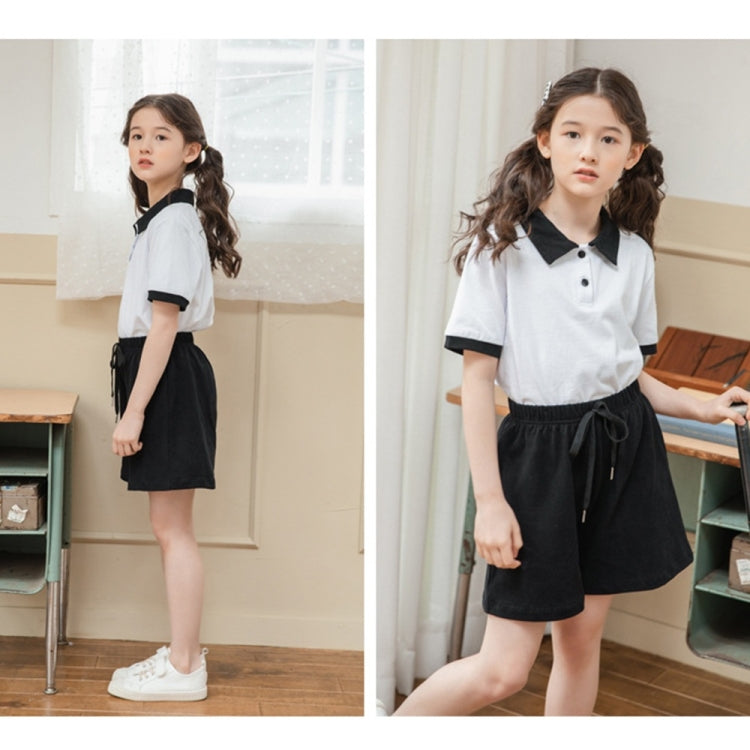 Girls Leisure Sports Two-piece Suit