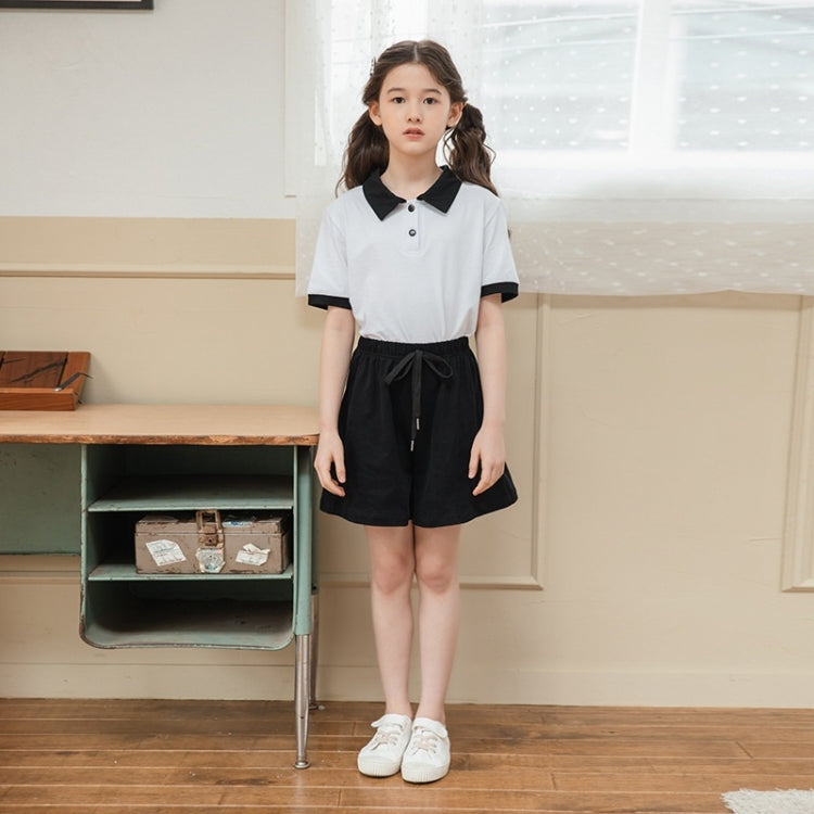 Girls Leisure Sports Two-piece Suit