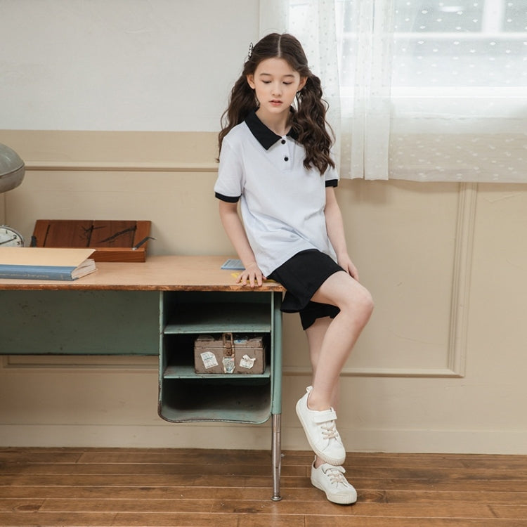 Girls Leisure Sports Two-piece Suit