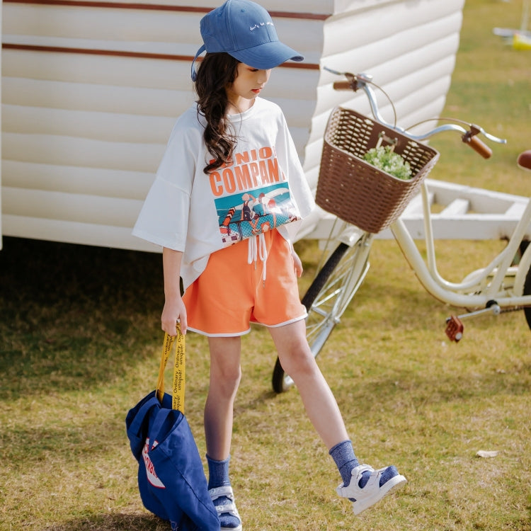 Girls Casual Loose Fashion Sports Two-piece Suit