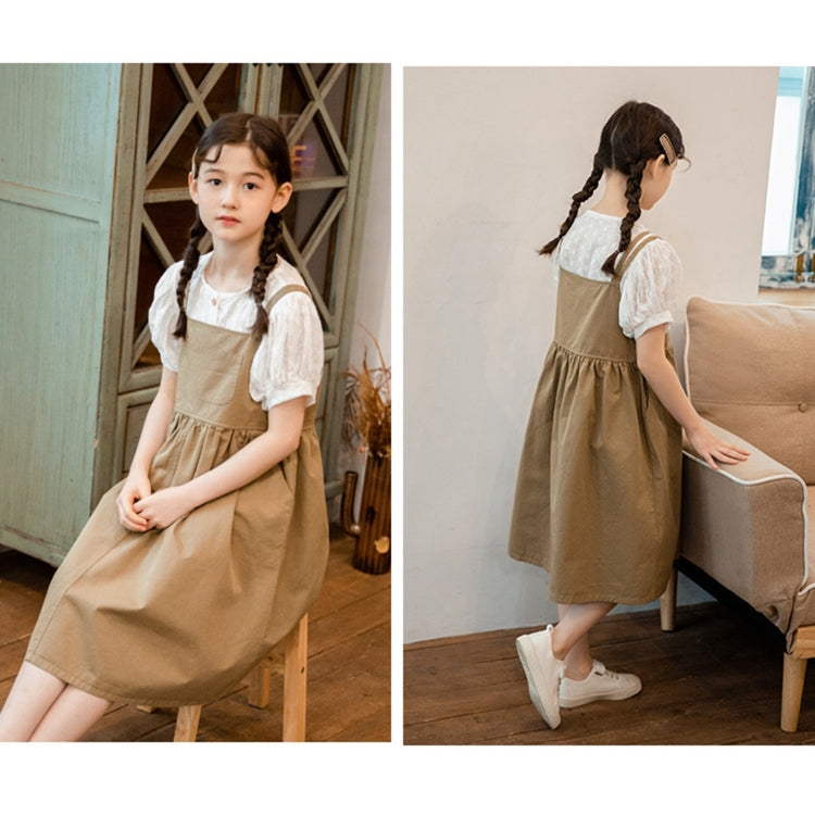 Girls Fashion Casual Suspender Skirt