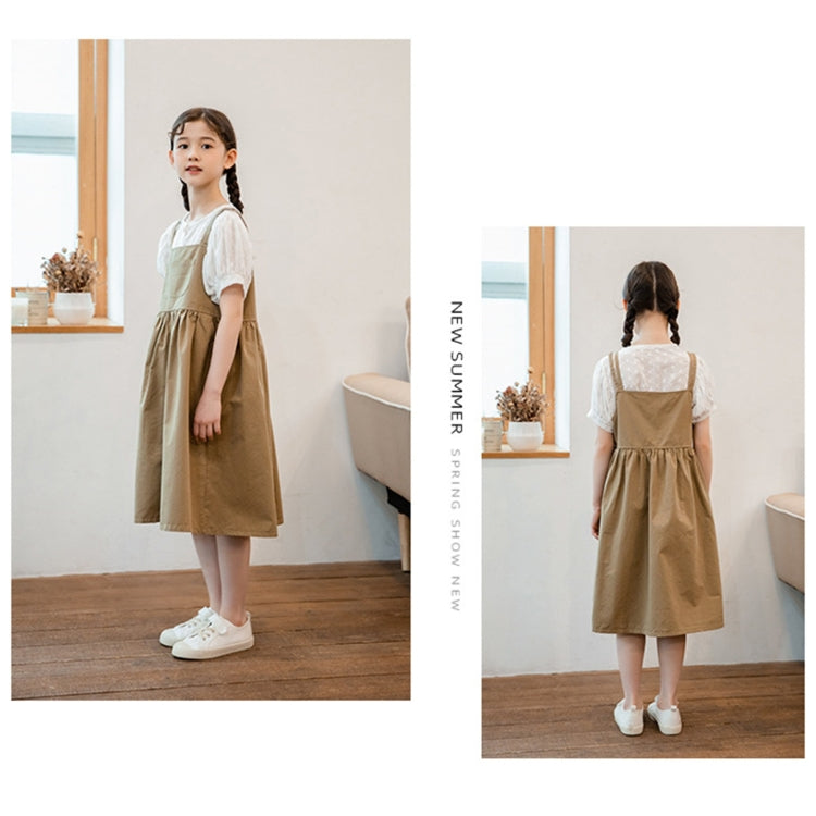 Girls Fashion Casual Suspender Skirt